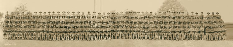 Walter Kallsen WWI Regiment - Walter Circled on left side of photo