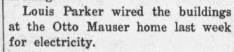 Otto Mauser Home Electricity From Chappell Register Thu, Dec 24, 1931 ·Page 8