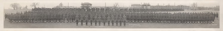 HQS Motor Command #43 Newport News VA 1919- Otto on left side of photo